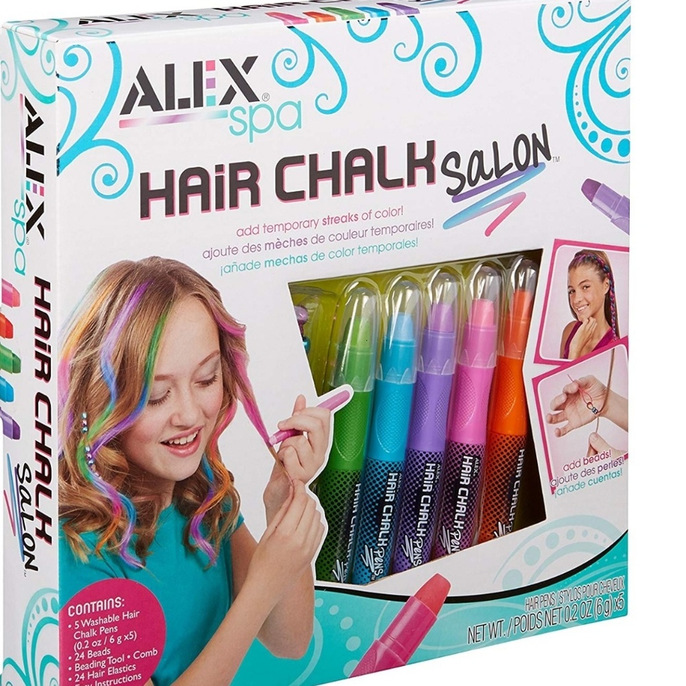 Girls temporary hair color kit